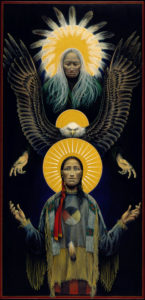 See the Catholic trinity painted in Native American art - Catholic ...