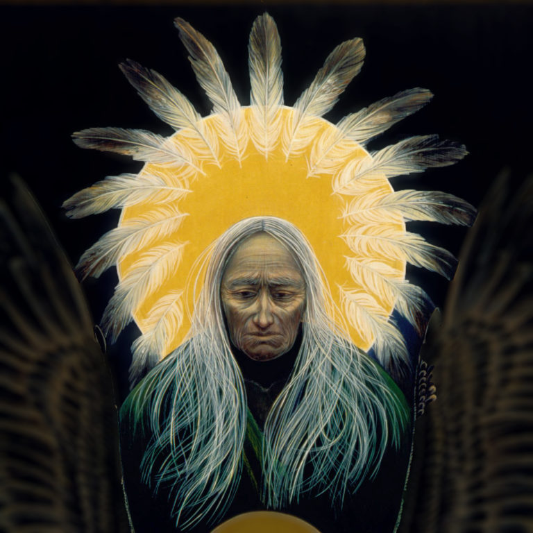 See The Catholic Trinity Painted In Native American Art - Catholic 